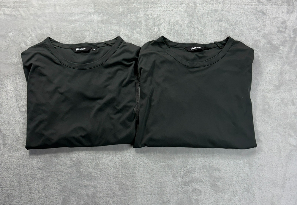 2 - ROHAN Ultra Silver T Shirt Mens XL Gray Baselayer Polygeine Lightweight Crew